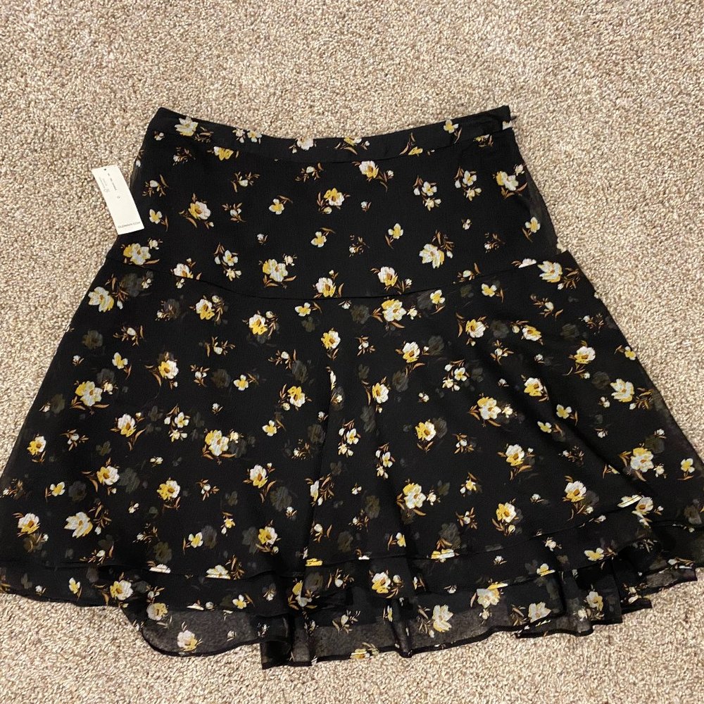 Old Navy Layered Floral Skirt
